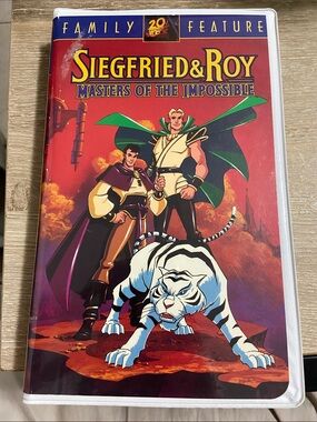 Siegfried & Roy - Masters of the Impossible (VHS, 1996) HTF Rare